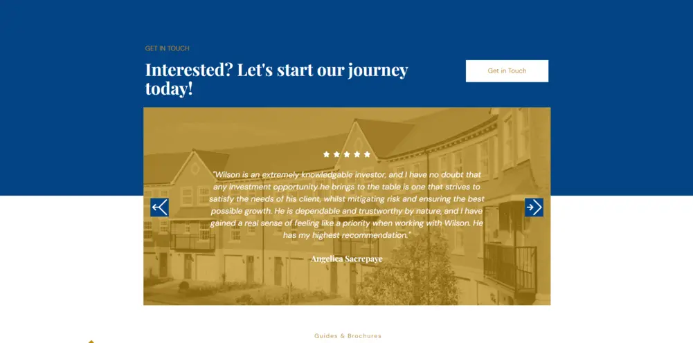Property website designer. Web Development for property. Parker Eckersley Case Study.